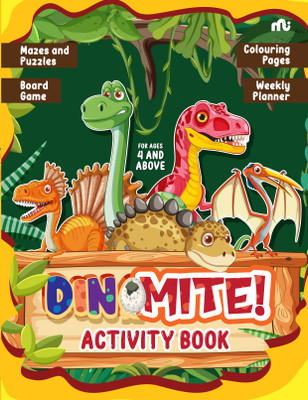 Dinosaur Colouring Activity(English, Paperback, unknown)