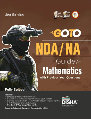 Goto Nda/ Na Guide for Mathematics with Previous Year Questions(English, Paperback, unknown)