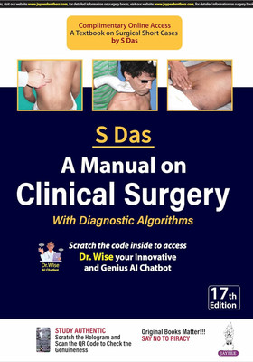 A Manual on Clinical Surgery: With Diagnostic Algorithms(Paperback, Somen Das)