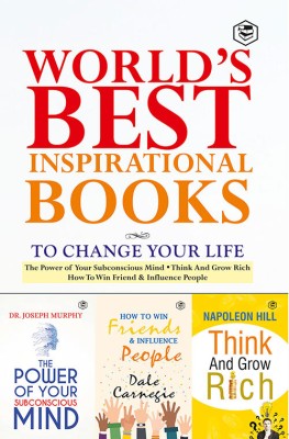 World’s Best Inspirational Books to Change Your Life (Box Set of 3 Books) - The Power of Your Sub-conscious Mind; Think & Grow Rich & How to win Friends & Influence People(Paperback, Napoleon Hill, Dr. Joseph Murphy, Dale Carnegie) World’s Best Inspirational Books to Change Your Life (Box Set of 3 Books) - The Power of Your Sub-conscious Mind; Think & Grow Rich & How to win Friends & Influence People(Paperback, Napoleon Hill, Dr. Joseph Murphy, Dale Carnegie)
