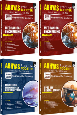PW GATE & ESE Abhyas Practice Booster For Mechanical with Engg Mathematics, GA &GS-4 Books(Paperback, PW)
