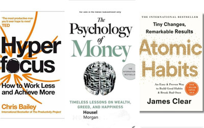 Generic Set. Combo set of 3 books(Paperback, Self help)