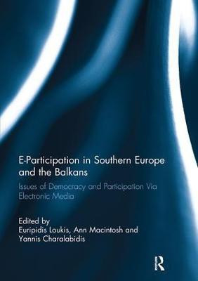 E-Participation in Southern Europe and the Balkans(English, Paperback, unknown)