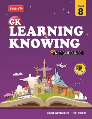 MTG-GK Learning&Knowing With NEP Guidelines-8(Paperback, MTG Learning Media (P) Ltd.)