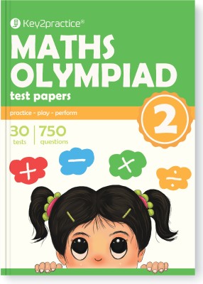 Key2Practice Maths Olympiad For Class 2 : 30 Tests, 750 Math Questions  - , Activity Based Worksheets(Paperback, Garima Jindal)