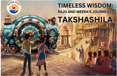 Timeless Wisdom: Raju and Meera's Journey to Takshashila(Paperback, Dhruv Amar)