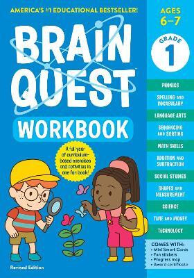 Brain Quest Workbook: 1st Grade (Revised Edition)(English, Paperback, Trumbauer Lisa)