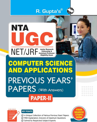 NTA-UGC-NET/JRF: Computer Science & Applications (PAPER-II) Previous Years' Papers (With Answers)(Paperback, RPH Editorial Board)