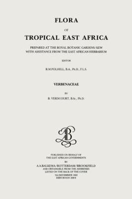 Flora of Tropical East Africa - Verbenaceae (1992)(English, Paperback, Verdcourt B.)