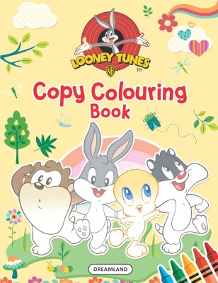 Looney Tunes Copy Colouring Book(English, Paperback, Dreamland Publications)