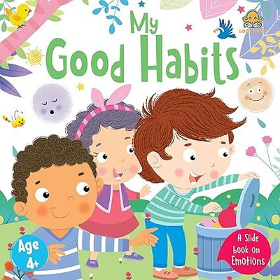 Booktopus Slide and Learn Board Book - My Good Habits Emotional Learning Book - Interactive Books for Kids 4+ Years - Social Skills Dev(English, Paperback, unknown)