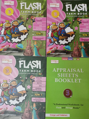 Flash term books class 3 term 1,2,3 set of 3 books(Paperback, Xyz)