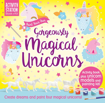Paint Your Own Gorgeous Unicorns(English, Paperback, unknown)