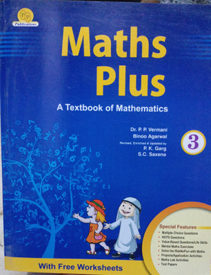 Maths plus class 3(Paperback, Xyz)