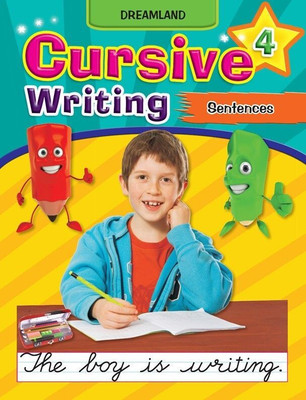 Cursive Writing Book (Sentences) Part 4  - Practice Cursive Writing Books For Kids, Start learning Good Hand Writing(English, Paperback, unknown)