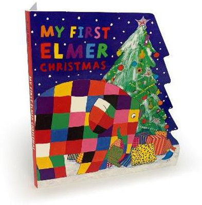 My First Elmer Christmas(English, Board book, McKee David)