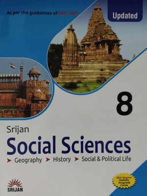Srijan Social Sciences Class 8(Paperback, Padmini Sriraman, Prerna Pasricha)