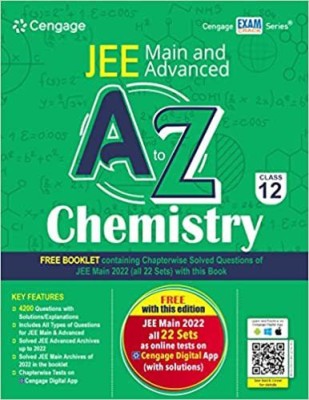 JEE Main And Advanced A To Z Chemistry - Class 12 - 2023(Paperback, Cengage India)