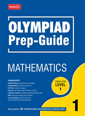 MTG Olympiad Prep-Guide Mathematics Class 1 - Detailed Theory, Self Test with IMO Chapterwise Previous Year Question Paper For SOF 2023-24 Exam(Paperback, MTG Editorial Board)