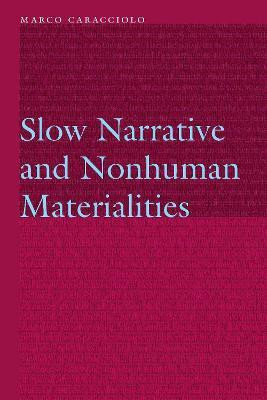 Slow Narrative and Nonhuman Materialities(English, Hardcover, Caracciolo Marco)