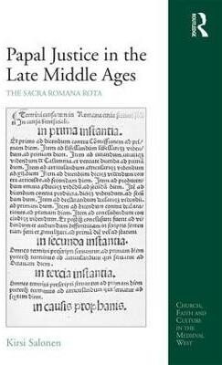 Papal Justice in the Late Middle Ages(English, Hardcover, Salonen Kirsi)