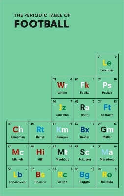 The Periodic Table of FOOTBALL(English, Electronic book text, Holt Nick)