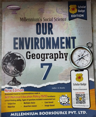 Millennium's social science our environment geography class 7(Paperback, K romila)