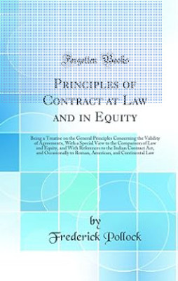 Principles of Contract: A Treatise On the General Principles Concerning the Validity of Agreements in the Law of England(Paperback, Jessica Joyce Christie)