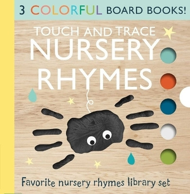 Touch and Trace Nursery Rhymes 3-Book Set: Itsy Bitsy Spider, Hey Diddle Diddle, This Little Piggy(English, Board book, Editors of Silver Dolphin Books)