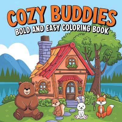 Cozy Buddies Bold and Easy Coloring Book for Kids(English, Paperback, Bidden Laura)