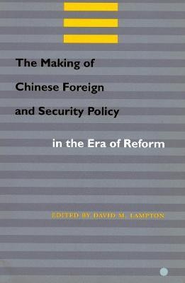 The Making of Chinese Foreign and Security Policy in the Era of Reform(English, Hardcover, unknown)