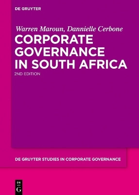 Corporate Governance in South Africa(English, Hardcover, Maroun Warren)