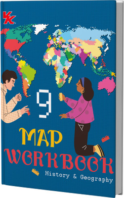 Map Workbook History & Geography | For Class 9 | CBSE Based | NCERT Based | 2025 Edition(Paperback, YASH PAL SINGH)