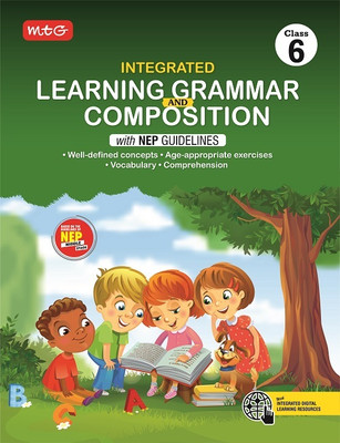 MTG INTEGRATED LEARNING GRAMMAR & COMPOSITION With NEP Guidelines Class 6(Paperback, MTG Publications)
