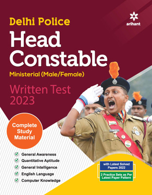 SSC Delhi Police Head Constable Ministerial Exam Guide for 2023(English, Paperback, Arihant Experts)
