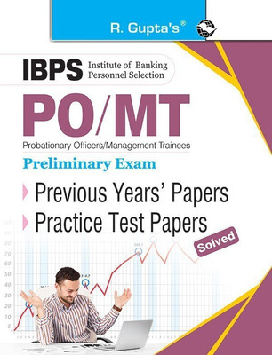 IBPS: PO/MT (Preliminary Exam) Previous Years' Papers & Practice Test Papers (Solved)(English, Paperback, RPH Editorial Board)