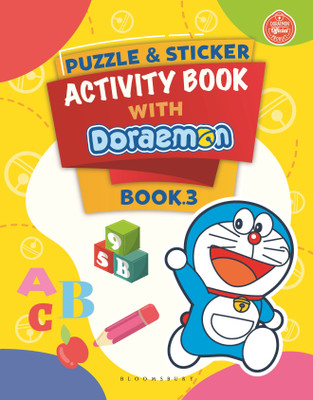 Puzzle & Sticker With Doraemon Activity Book 3(English, Paperback, Bloomsbury India)
