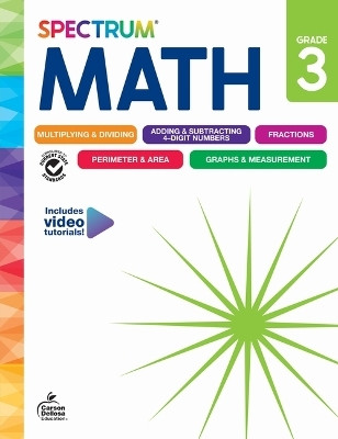 Spectrum Math Workbook, Grade 3(English, Paperback, Spectrum)
