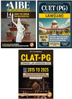 AIBE Exam Book 2025  - Previous Year Solved Papers with Detailed Solution | Best Seller PYQ Books for CUET PG LLM, CLAT PG, AIBE, AILET, ILI & all Law Entrance Exams in India | Topic Wise & Chapter Wise AIBE Question Bank with Detailed Solutions | IFAS Publications(Paperback, IFAS Publications)