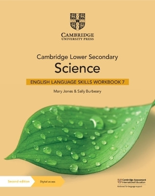 Cambridge Lower Secondary Science English Language Skills Workbook 7 with Digital Access (1 Year)(English, Mixed media product, Jones Mary)