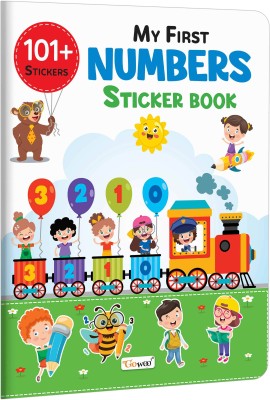 My First Numbers Sticker Book: Counting Adventures with 101+ Stickers, Learning Fun for Kids - Counting Fun with Stickers, Sticker Learning Journey(Paperback, GO WOO)