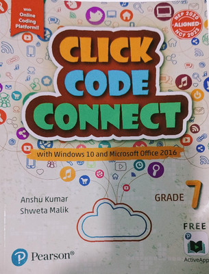 CLICK CODE CONNECT GRADE 7  - CLICK CODE CONNECT GRADE 7 (PAPERBACK, ANSHU KUMAR, SHWETA MALIK)(Paperback, ANSHU KUMAR, SHWETA MALIK)