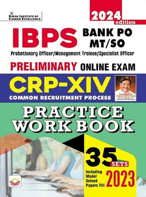 IBPS Bank PO Preliminary Exam CRP XIV Practice Work Book 35 Sets (English Medium) (5046)(English, Hardcover, unknown)