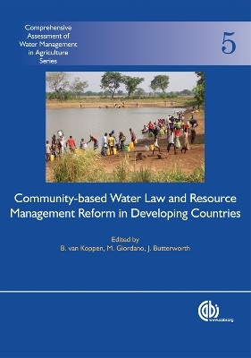 Community-Based Water Law and Water Resource Management Reform in Developing Countries(English, Hardcover, van Koppen B)