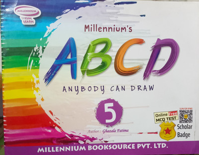 Millennium's ABCD Any body can draw class 5(Paperback, Ghazala fatima)