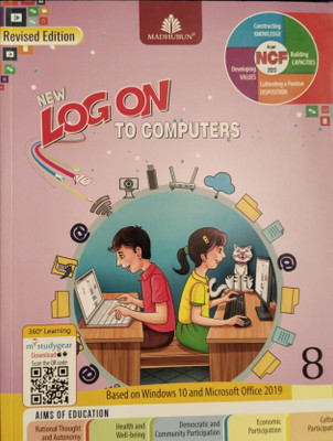 Revised Edition New Log On To Computers Class 8(Paperback, Meera Aggarwal, Manjeet Jouhar)