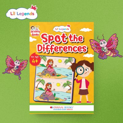 Oswaal Lil Legends Activity Books - Spot the Difference(Paperback, Oswaal Editorial Board)