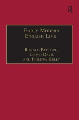 Early Modern English Lives(English, Paperback, Bedford Ronald)