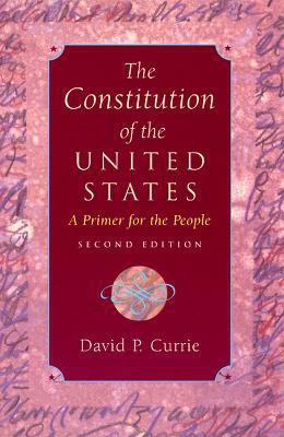 The Constitution of the United States(English, Paperback, Currie David P.)