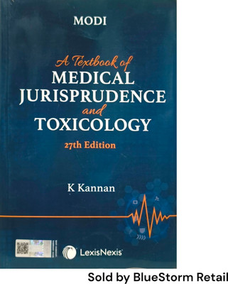 Modi's A Textbook of Medical Jurisprudence and Toxicology | LexisNexis(Paperback, K. Kannan)